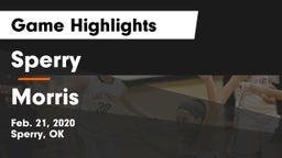 Sperry  vs Morris  Game Highlights - Feb. 21, 2020