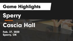 Sperry  vs Cascia Hall  Game Highlights - Feb. 27, 2020