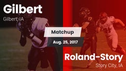 Matchup: Gilbert  vs. Roland-Story  2017