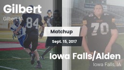 Matchup: Gilbert  vs. Iowa Falls/Alden  2017