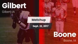 Matchup: Gilbert  vs. Boone  2017