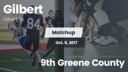 Matchup: Gilbert  vs. 9th Greene County 2017