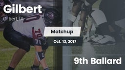 Matchup: Gilbert  vs. 9th Ballard 2017