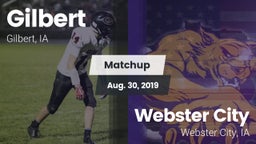 Matchup: Gilbert  vs. Webster City  2019