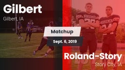 Matchup: Gilbert  vs. Roland-Story  2019
