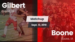 Matchup: Gilbert  vs. Boone  2019
