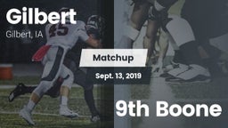 Matchup: Gilbert  vs. 9th Boone 2019