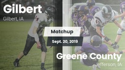 Matchup: Gilbert  vs. Greene County  2019