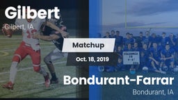 Matchup: Gilbert  vs. Bondurant-Farrar  2019