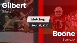 Matchup: Gilbert  vs. Boone  2020