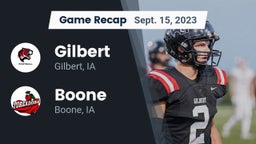Recap: Gilbert  vs. Boone  2023