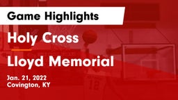Holy Cross  vs Lloyd Memorial  Game Highlights - Jan. 21, 2022