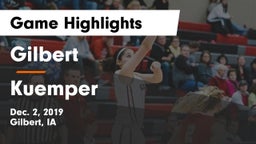 Gilbert  vs Kuemper  Game Highlights - Dec. 2, 2019