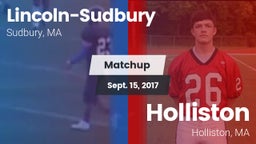 Matchup: Lincoln-Sudbury vs. Holliston  2017
