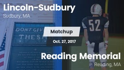 Matchup: Lincoln-Sudbury vs. Reading Memorial  2017