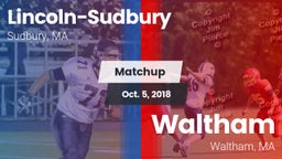 Matchup: LS vs. Waltham  2018