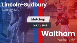 Matchup: LS vs. Waltham  2019