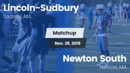 Matchup: LS vs. Newton South  2019