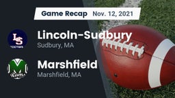 Recap: Lincoln-Sudbury  vs. Marshfield  2021