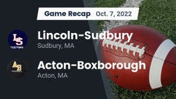 Recap: Lincoln-Sudbury  vs. Acton-Boxborough  2022