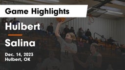 Hulbert  vs Salina  Game Highlights - Dec. 14, 2023