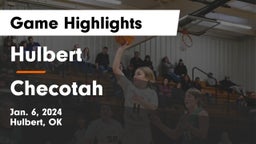 Hulbert  vs Checotah  Game Highlights - Jan. 6, 2024