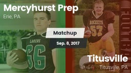Matchup: Mercyhurst Prep vs. Titusville  2017