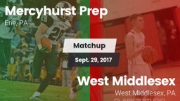 Matchup: Mercyhurst Prep vs. West Middlesex   2017