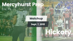 Matchup: Mercyhurst Prep vs. Hickory  2018
