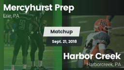 Matchup: Mercyhurst Prep vs. Harbor Creek  2018