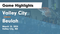 Valley City  vs Beulah  Game Highlights - March 15, 2024