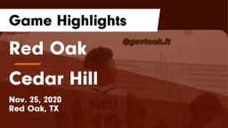 Red Oak  vs Cedar Hill  Game Highlights - Nov. 25, 2020