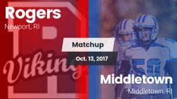 Matchup: Rogers  vs. Middletown  2017