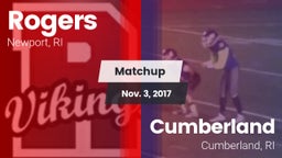Matchup: Rogers  vs. Cumberland  2017