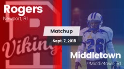 Matchup: Rogers  vs. Middletown  2018