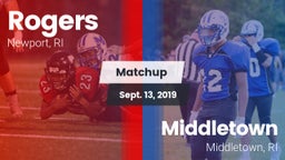 Matchup: Rogers  vs. Middletown  2019