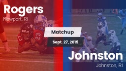 Matchup: Rogers  vs. Johnston  2019