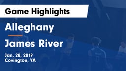 Alleghany  vs James River  Game Highlights - Jan. 28, 2019