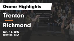 Trenton  vs Richmond  Game Highlights - Jan. 14, 2022