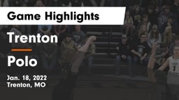 Trenton  vs Polo  Game Highlights - Jan. 18, 2022