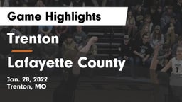 Trenton  vs Lafayette County  Game Highlights - Jan. 28, 2022