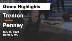 Trenton  vs Penney  Game Highlights - Jan. 15, 2020