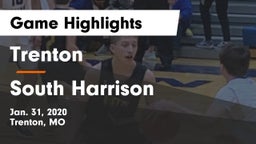 Trenton  vs South Harrison  Game Highlights - Jan. 31, 2020