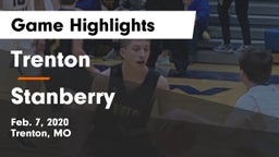 Trenton  vs Stanberry  Game Highlights - Feb. 7, 2020