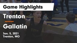 Trenton  vs Gallatin  Game Highlights - Jan. 5, 2021