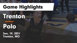 Trenton  vs Polo  Game Highlights - Jan. 19, 2021