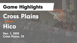 Cross Plains  vs Hico  Game Highlights - Dec. 1, 2020