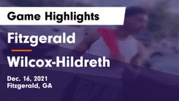 Fitzgerald  vs Wilcox-Hildreth  Game Highlights - Dec. 16, 2021