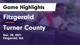 Fitzgerald  vs Turner County  Game Highlights - Dec. 28, 2021