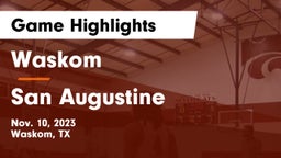 Waskom  vs San Augustine  Game Highlights - Nov. 10, 2023